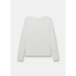 Mint Velvet White Layering Crew Neck Top